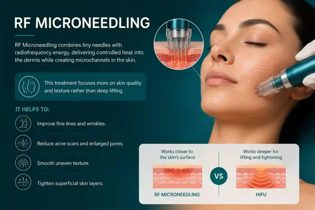What Does RF Microneedling Do That HIFU Alone Cannot Southall