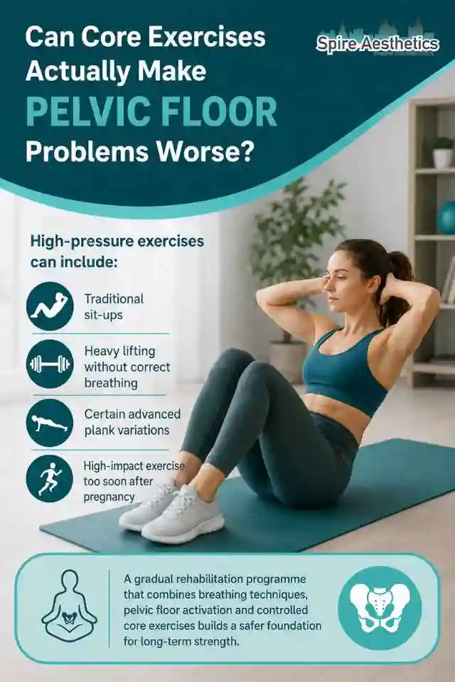 Can Strengthening Your Core Alone Actually Make Pelvic Floor Problems Worse Southall?